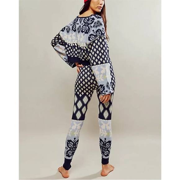 {NWT} $148 FREE PEOPLE Snow Bunny Set / Snowy - Picture 8 of 8